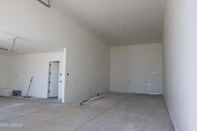 Inside garage