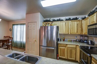 Hickory cabinets!