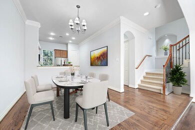 Enjoy your family dinner in this lovely dining are