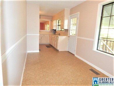 Looking from Pantry/storage to kitchen