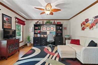 First floor living room/office.