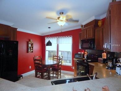Nicely appointed kitchen with beautiful wood cabin