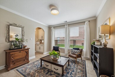 This space can be used as a formal dining or sitti
