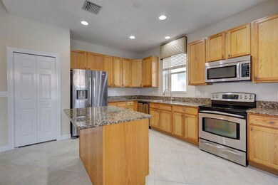 Kitchen with granite