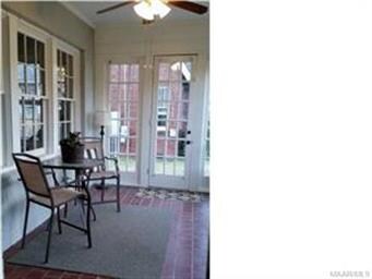 Sunroom off the living room