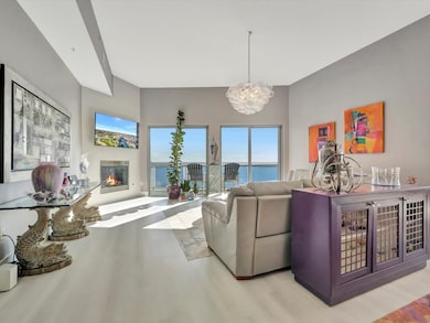 Modern family room with abundant natural light, fe