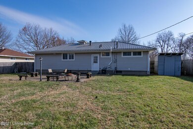 Fenced Yard with patio