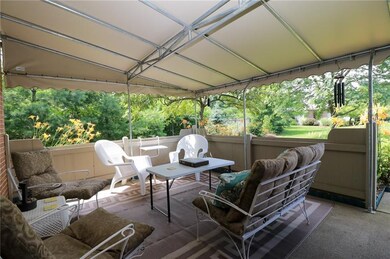 THE YEAR-ROUND AWNING IS TWO YEARS YOUNG....