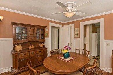 Dining leads to kitchen and hallway