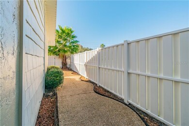 Private entry courtyard. Leads to detached two car garage.