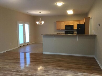 Living room and Kitchen