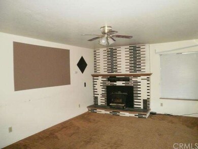 Living room with fireplace