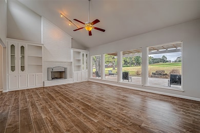 Living room with an abundance of natural light and