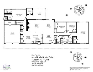 4127 N Via Norte Talon floorplan