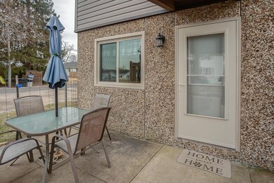 Private patio