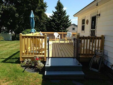 Exterior Back. Nice Large Deck