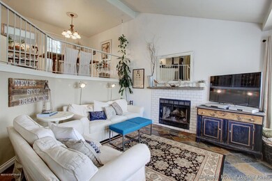 Huge Living Room with Fireplace