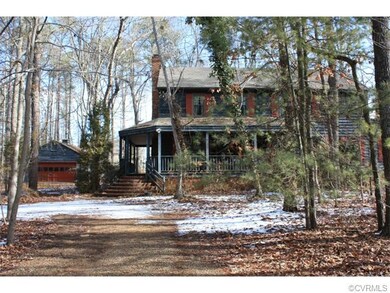 Wooded 1.5 acre lot provides plenty of privacy