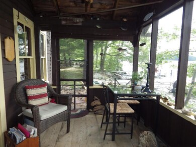 Screened in porch as you enjoy the...