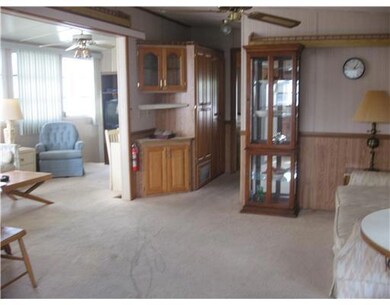 Master Bedroom. Windows on 2 sides & lots of built