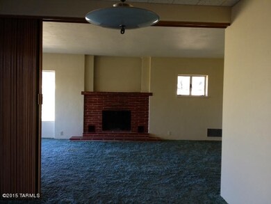 Living room view from the dining room
