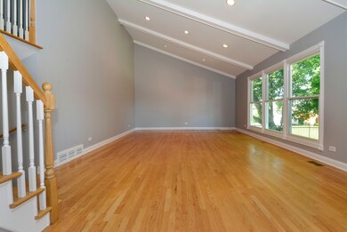 Hardwood flooring & recessed lighting!