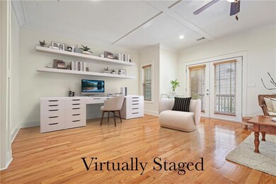 Virtually Staged Office area