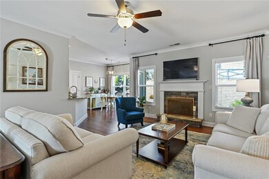 Crown Molding Throughout.
