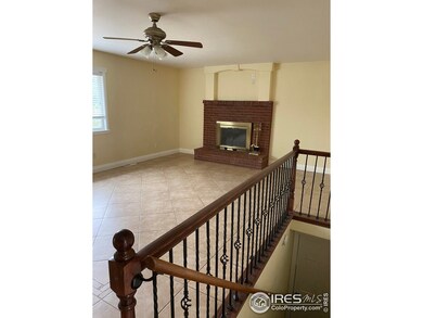 wood burning fireplace