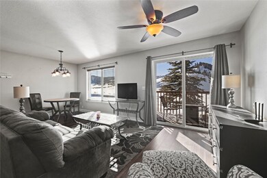 Living room featuring hardwood / wood-style floori