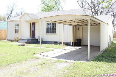 Larger view of carport