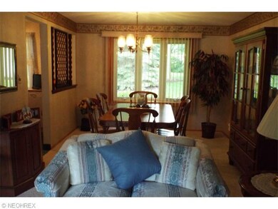 Dining Room has a Great View next to Living room a