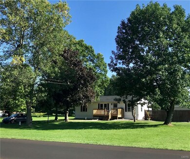 Lot is Just under 1 Acre and has mature treed lawn