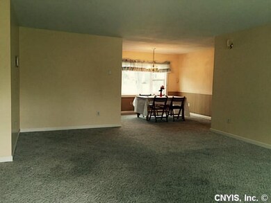 Living Room Living room looking into dining area