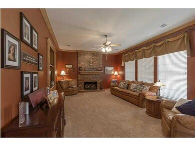 Living Room. Second living space that opens up to 