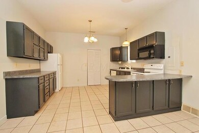 Another view of the large kitchen
