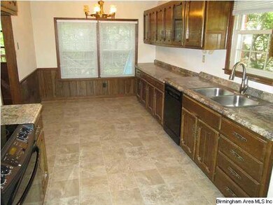 Kitchen with eat in area