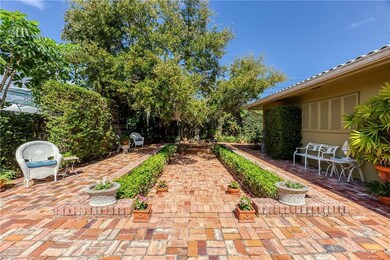 Gorgeous paved yard with tons of European Charm