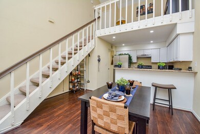 Plenty of room under the stairs