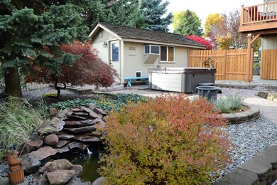 pond & mother-in-law living space