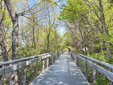 View of surrounding community, Katy trail