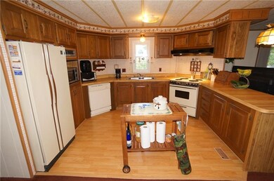super spacious kitchen has oodles of counter space