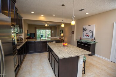 Kitchen View of Family Room