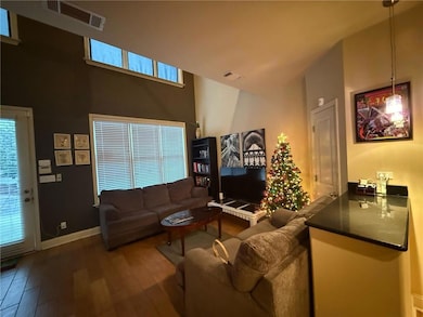 View of front of house featuring ceiling fan
