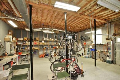 Lots of storage in the garage.  If you can't store it here, you don't need it!