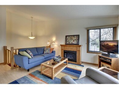 Wood pergo flooring in the main level living areas