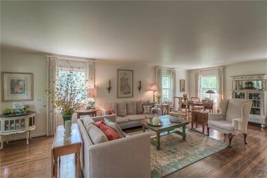 Gleaming hardwood through out the house.
