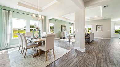 Camden Dining Room to Great Room