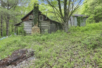 Front Elevation with Tree and Shed