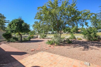 Patio View - golf lot